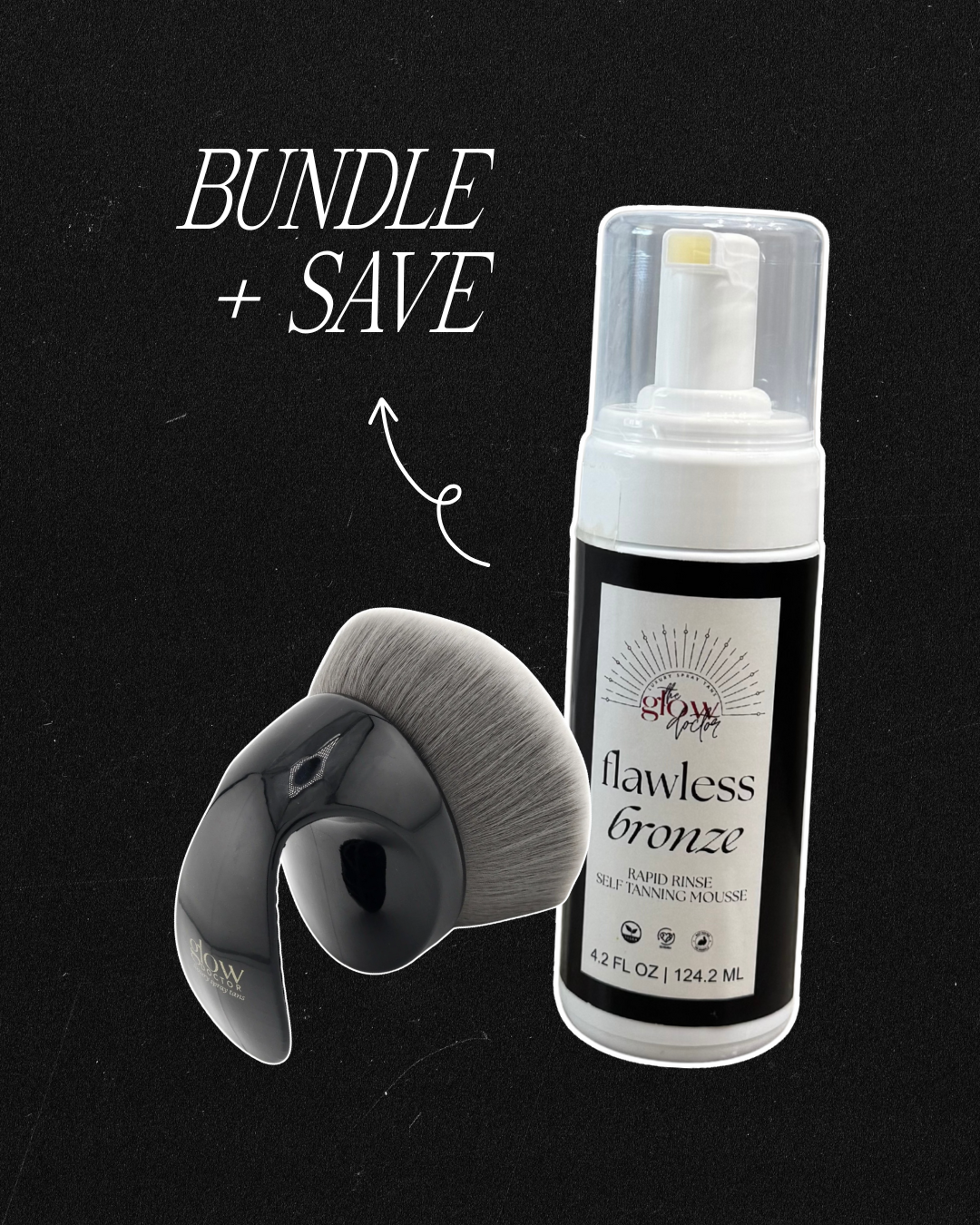 The Self Tan Kit: Mousse & Brush